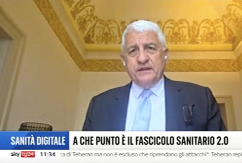 Sanità digitale: il presidente Quintavalle a SkyTg24