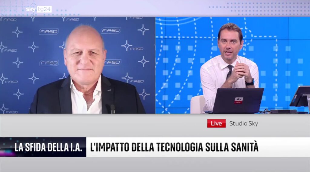 Intelligenza artificiale in sanità: Giovanni Migliore a Progress su Sky